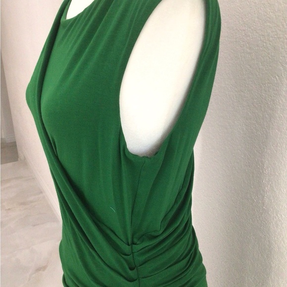 Vince Camuto Asymmetrical Green Dress - Picture 3 of 6